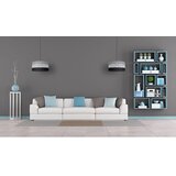  Luster na sajli HELEN 1xE27/15W/230V prečnik 40 cm crna/siva/srebrna | Eponuda.com