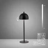 SCHÖNER WOHNEN 19244-18 - LED prigušiva stona lampa BELLIS LED/2,5W/5V IP54 crna | Eponuda.com