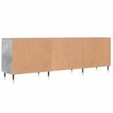TV ormarić boja betona 150x30x50 cm od konstruiranog drva | shoptok.hr