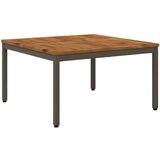 vidaXL Stolić za kavu Prirodna i kava 80 x 80 5 x 45 cm - 80 x 80 5 x 45 cm Prirodno kava | shoptok.hr