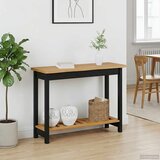  Konzolna stolica EKAI Crna 112 x 35 x 76 cm Masivna borovina | Eponuda.com