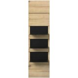 Modern Living Stenska Polica Darius, Barva Hrasta | Shoptok.si