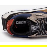 Big Star Men's Big Star Memory Foam System Sneakers Beige-Blue | ePonuda.com