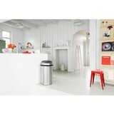 Brabantia Željezna kanta za smeće na dodir u mat srebrnoj boji 60 l Touch Bin – | shoptok.hr