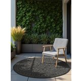NORTHRUGS Crno-bijeli okrugao unutarnji i vanjski tepih ø 160 cm Duet Kona – | shoptok.hr