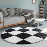 Lesnina XXXL PREPROGA Z VISOKIM FLOROM Milano tkano črna, bela | Shoptok.si