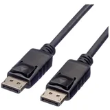 DisplayPort priključni kabel DisplayPort vtič 2.00 m črna 11.44.5762 zaščiten\, TPE plašč\, brez halogena DisplayPort kabel, (20419254)