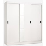 Ormar 179x201 sa ogledalom bela | ePonuda.com
