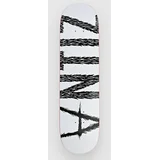 Big Script 8.125" Skateboard deska full white