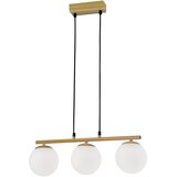 Candellux Lighting Bijela/u prirodnoj boji viseća svjetiljka sa staklenim sjenilom Carrine – | shoptok.hr