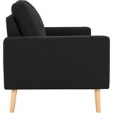  Dvosjed od tkanine crni | shoptok.hr