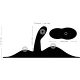 Orion VibePad 3 - bežični, radio, vibrator za G-točku (crni) | shoptok.hr