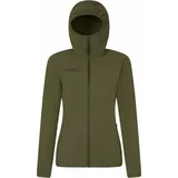 Rock Experience Solstice 2.0 Hoodie Softshell Woman Jacket Olive Night L