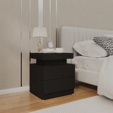 vidaXL noćni ormarić crni 45 x 35 x 52 od iverice Cijene