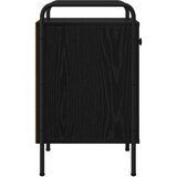  Nočna omarica Črni hrast 35 x 36,5 x 61 cm Inženirski les, (5000298587) | Shoptok.si