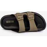 Big Star Men's Light Foam Slippers MM174324 Dark Green | ePonuda.com