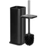  Crna WC četka za čišćenje + metalni stalak | shoptok.hr