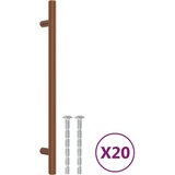 Ručke za ormarić 20 kom brončane 192 mm od nehrđajućeg čelika | shoptok.hr