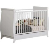 Lettino Krevetac za bebe sa fiokom Misza Standard, 120x60cm, Beli Cene