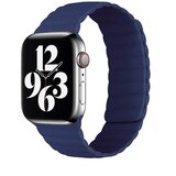  Silikonska narukvica za Apple Watch sa magnetom plava 38/ 40/ 41 mm Cene