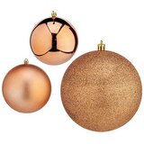  Set božićnih kuglica Bakar Plastika 10 x 10 x 60 cm (12 kom.) | shoptok.hr