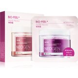 NEOGEN Dermalogy Bio-Peel+ Gauze Peeling Wine blazinice za piling lica za zaglađivanje kože lica i smanjenje pora 8 kom | shoptok.hr