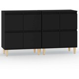  Komode 2 kom crne 60x35x70 cm od konstruiranog drva | shoptok.hr