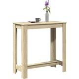 vidaXL Barska miza sonoma hrast 102x50x103,5 cm inženirski les Cene