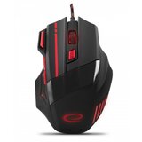 Esperanza Miš ESPERANZA GAMING WOLF 7D MX201, Red, 2400dpi, double-click, ergonomic, EGM201R | Eponuda.ba