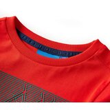  Dječja majica dugih rukava crvena 104 | shoptok.hr