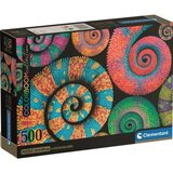 Clementoni Colorboom Collection: Pisane kameleone 500-delna Compact sestavljanka - Cene