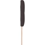  LED Povštrnjak s gumbi, temno rjav, 90 cm, tkanina, (22052609) | Shoptok.si