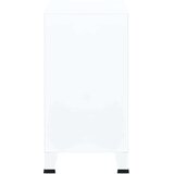  Industrijski sanduk za pohranu bijeli 75 x 40 x 80 cm čelični | shoptok.hr