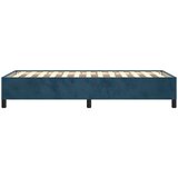 Okvir za krevet bez madraca tamnoplavi 80x200 cm baršunasti | shoptok.hr