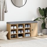  Klupa za cipele boja hrasta 102 x 32 x 50 cm konstruirano drvo | Eponuda.ba