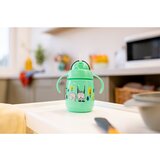 Tommee Tippee Superstar Straw Cup šalica sa slamkom za djecu 6m+ Green 300 ml | shoptok.hr