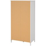 Tvilum Bela garderobna omara z ogledalom 102x199x58 cm Madrid – | Shoptok.si