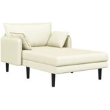  Preveliki šezlong Krem Baršunasta tkanina - Krem 101 cm | shoptok.hr