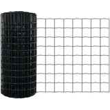 vidaXL Set ograj Set 3 Sivo PVC prevlečeno jeklo 50 x 0,4 m | Shoptok.si