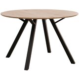 Mömax jedilna miza arno, naravne barve, Ø 120 cm | Shoptok.si