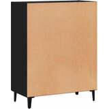  Komoda crna 69,5 x 34 x 90 cm od konstruiranog drva | shoptok.hr