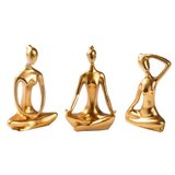WALLXPERT set ukrasnih predmeta (3 komada) figure yoga | ePonuda.com