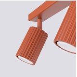 Nice Lamps Opečnato oranžna stropna svetilka 6,5x45 cm Gleam – | Shoptok.si