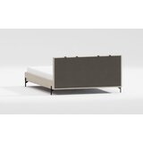 Ropez Bež oblazinjena zakonska postelja z letvenim dnom 200x200 cm Tulsa – | Shoptok.si