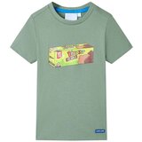  Dječja majica kratkih rukava kaki 128 | shoptok.hr