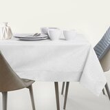 AmeliaHome Stolnjak Gaia ø 155 cm, bijela | shoptok.hr