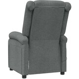 vidaXL Masažni stol temno sivo blago | Shoptok.si