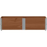  Vrtna sadilica smeđa 150x50 cm od masivne borovine | shoptok.hr