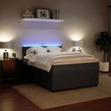 Krevet s oprugama i madracem tamnosivi 160x200 cm baršunasti | shoptok.hr
