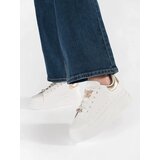 Shelvt White platform sneakers with pins | shoptok.hr